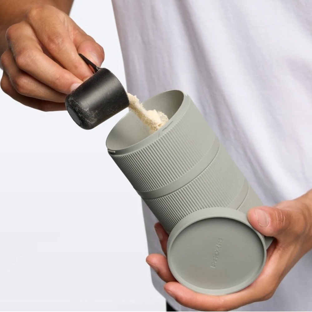 Stackable Gray Storage Containers - Picture 5 of 8